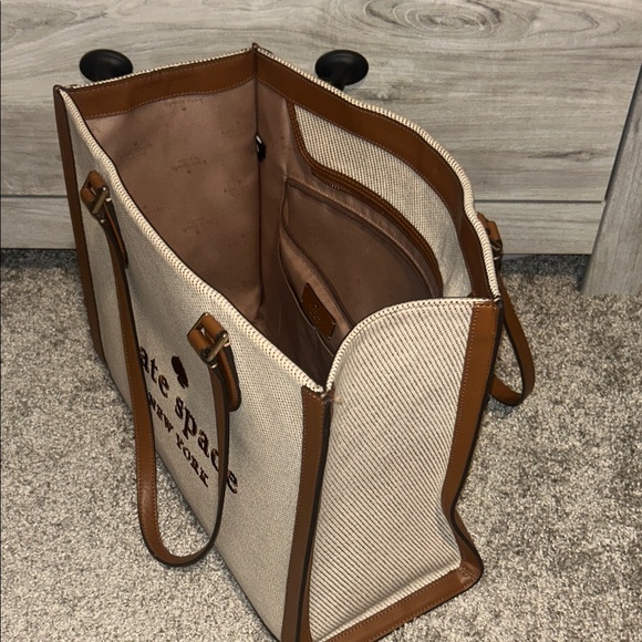 Kate Spade Cream and Tan Tote Bag - Picture 6 of 7